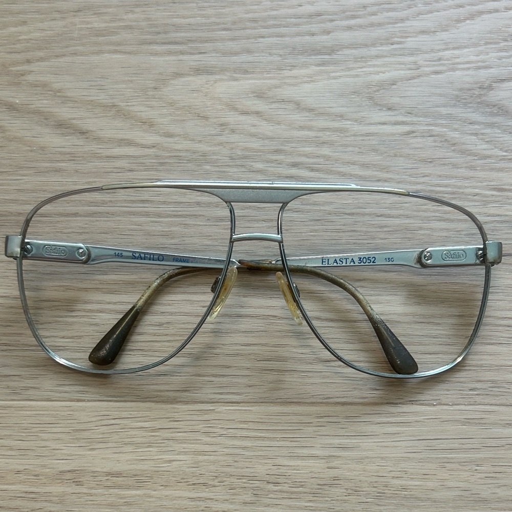 Vintage Safilo Elasta 3052 Aviator Frames